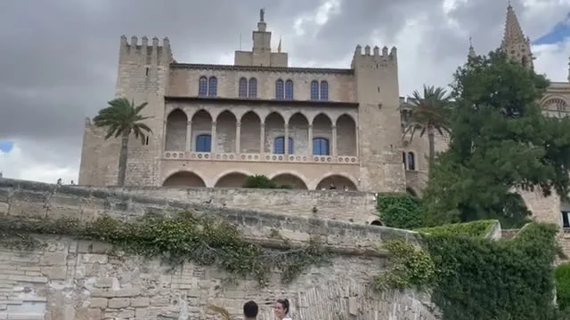 Cathedral area in Palma de Mallorca from Sara's 2022 holiday